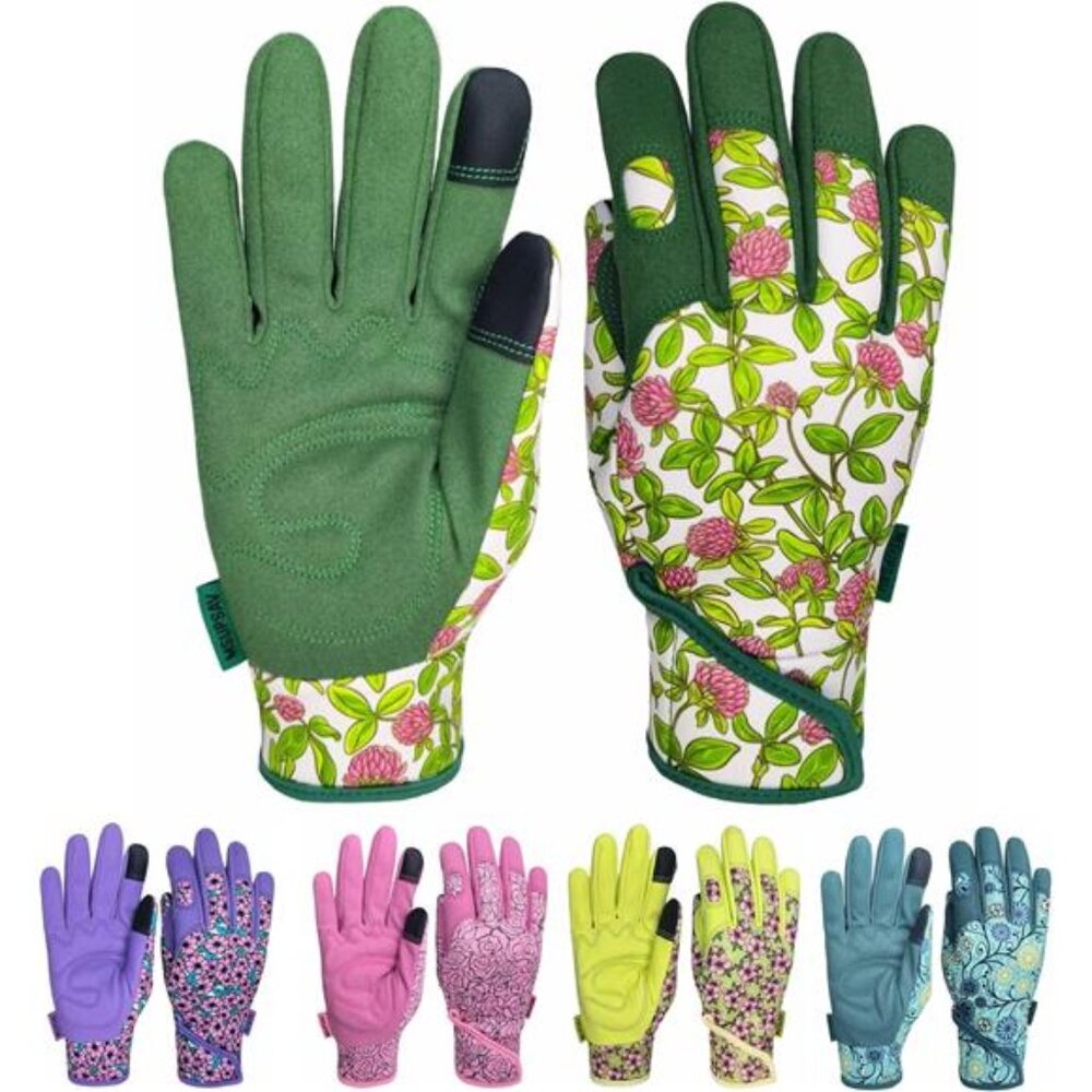 Thorn Proof&Puncture Resistant Gardening Gloves with Grip,Garden Gloves